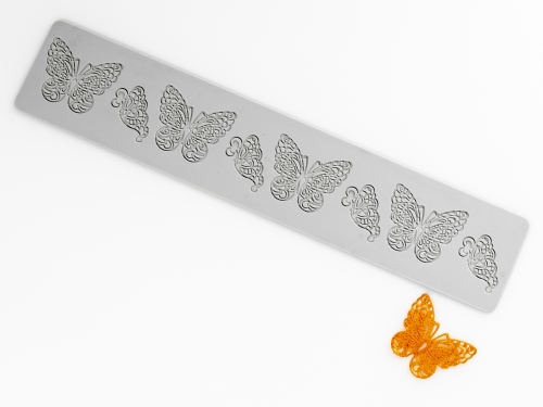 Silikonform for Tuille, sommerfugl - 100% Chef