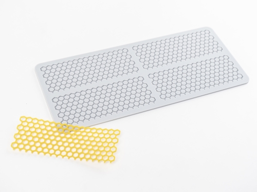 Silikonform for Tuille, Honeycomb - 100% Chef