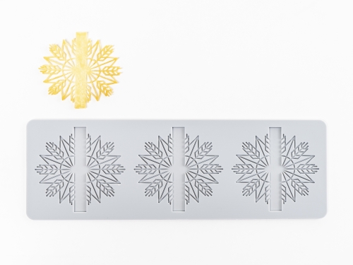 Silikonform for Tuille, Mandala - 100% Chef