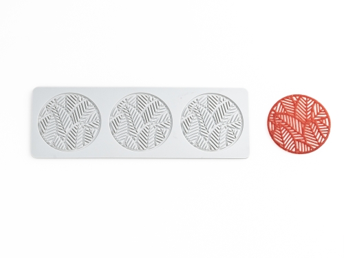 Silikonform for Tuille, Fossil - 100% Chef