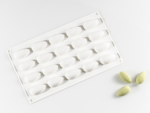 Silikonform for dekorasjon, Droppe - 100% Chef