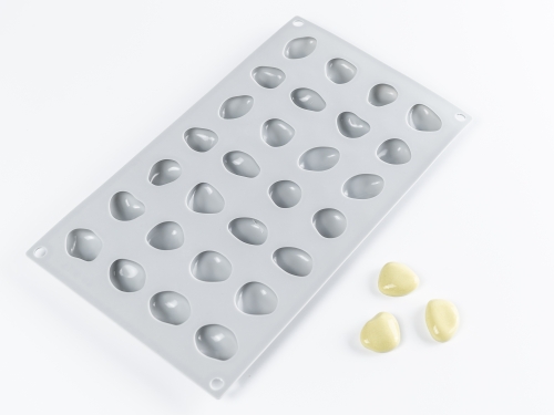 Silikonform for dekorasjon, Stone - 100% Chef