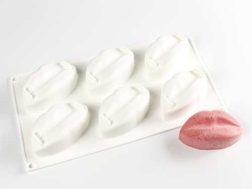 Silikonform for dekorasjon, Lepper - 100% Chef