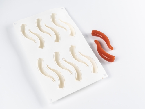 Silikonform for dekorasjon, Chili - 100% Chef