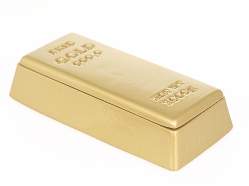 Serveringsfat, Gold bar, 21 x 10 cm - 100 % Chef