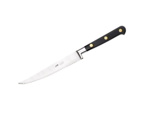 Ideal taggete biffkniv, 13cm - Sabatier Lion