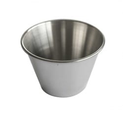 Ramekin i rustfritt stål, 18 cl - 55x85mm