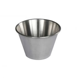 Ramekin i rustfritt stål, 12 cl - 50x70mm