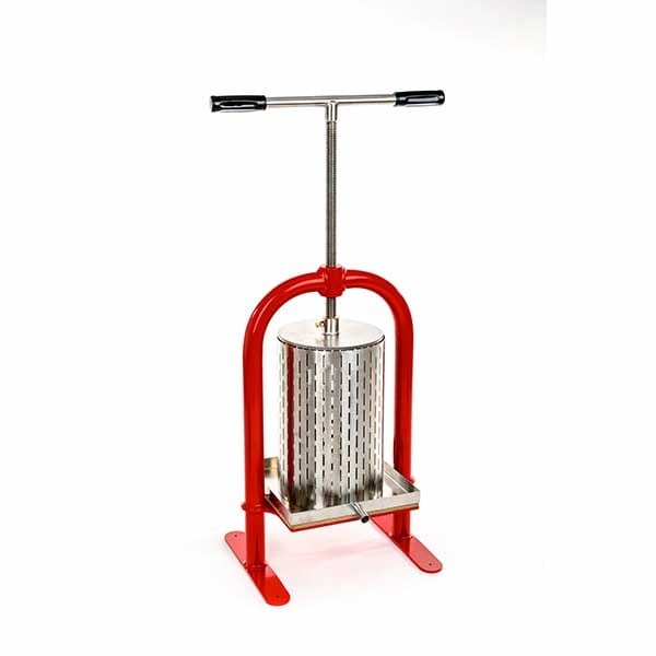 Manuell fruktpresse, rustfritt stål, 20 L - Apple press