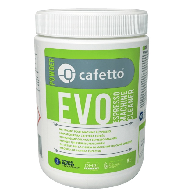 EVO Rengjøringsmiddel for Espressomaskin 1kg - Cafetto