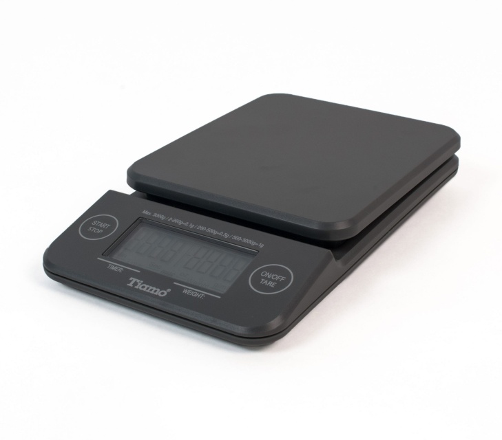 Tiamo Drip Scale, digital vekt med timer