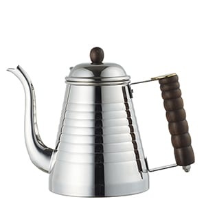 Serveringskanne, rustfri, Wave Pot, 1 liter - Kalita