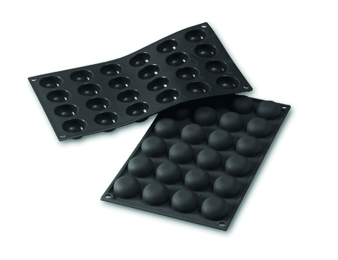 Pralineform i silikon 24 Pomponnettes