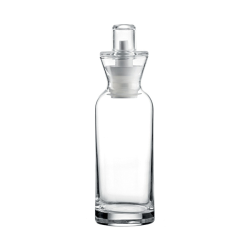 Oljeflaske i glass med drypp kork - Guzzini