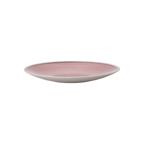 Serveringsfat i munnblåst glass, 25 cm, Rosa - Rosenthal