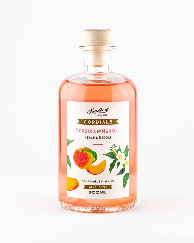 Cordials, Peach & Neroli - Sandberg Drinks Lab