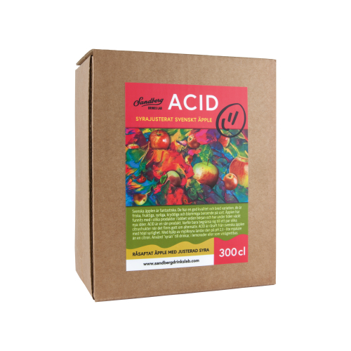 Syreregulert svensk eple 500ml - Sandberg Drinks Lab