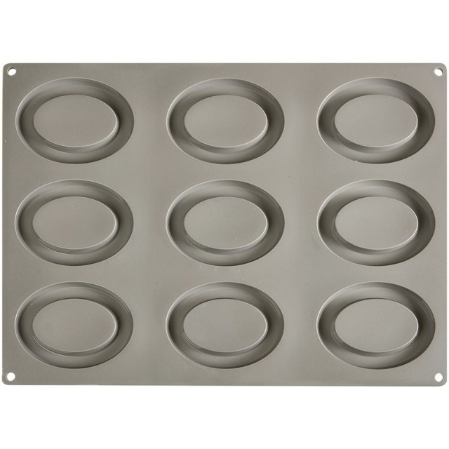 Silikonform, Oval, Gourmand – Pavoni