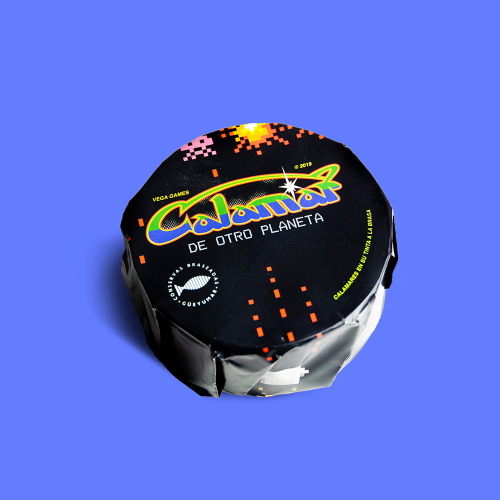 Calamari i blekksprutblekk, 90 g - Conservas Braseadas Güeyu Mar