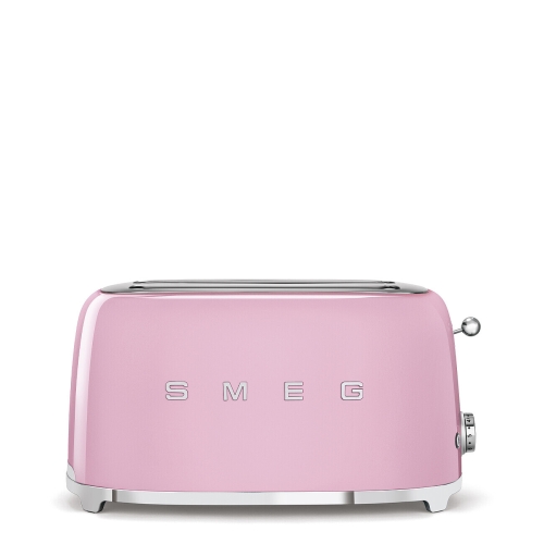 Brødrister, 4 plater, Lange rom, Rosa - Smeg