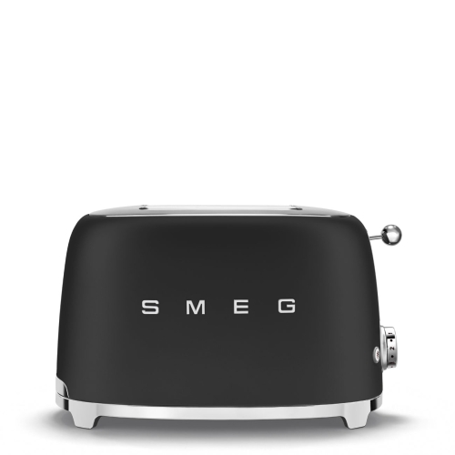 Brødrister, 2 plater, Matt svart - Smeg