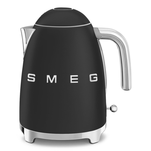 Vannkoker, 1,7 L, Matt svart - Smeg