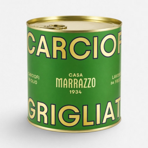 Grillet Artisjokk i Biter, Carciofi Grigliati, 750 g - Casa Marrazzo