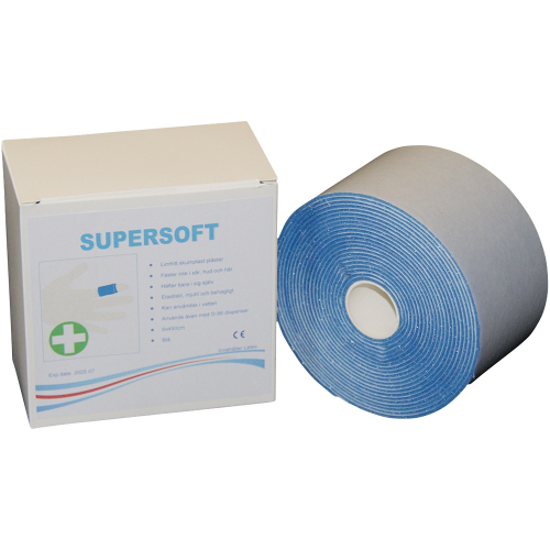 Plaster, Super soft foam, rull 6cm x 4,5 m - Alphra Medic