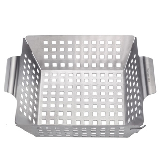 Perforert grillkurv i rustfritt stål, 21,5 x 26,5 cm - Westmark
