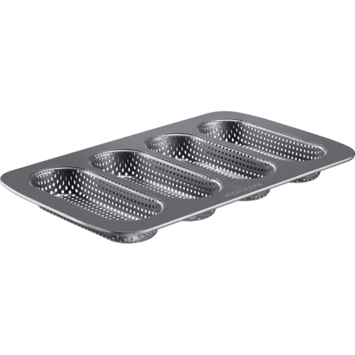 Perforert bakeform til minibaguetter, non-stick - Westmark