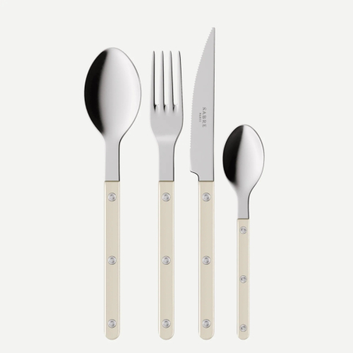 Bestikksett, 4 deler, Bistrot Pearly, Pearl - Sabre Paris