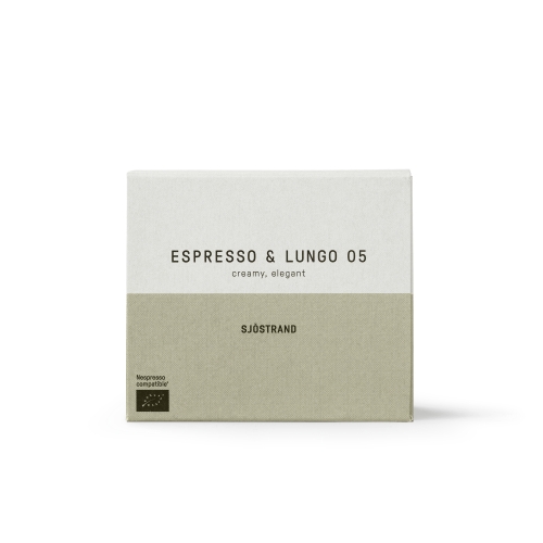 Kaffekapsler, Espresso & Lungo 05, 10-pakning - Sjöstrand