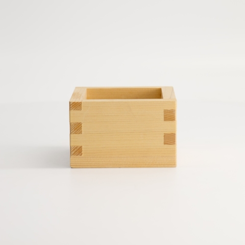 Masu, sakebeger av tre, 8 x 8 cm