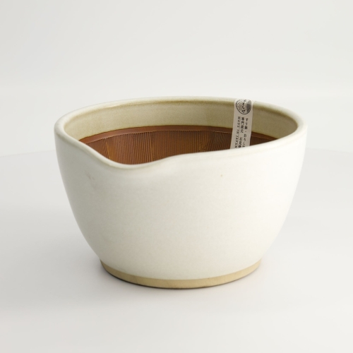 Japansk morter, Suribachi, hvit 18,5 cm