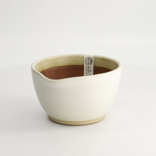 Japansk morter, Suribachi, hvit 15,5 cm
