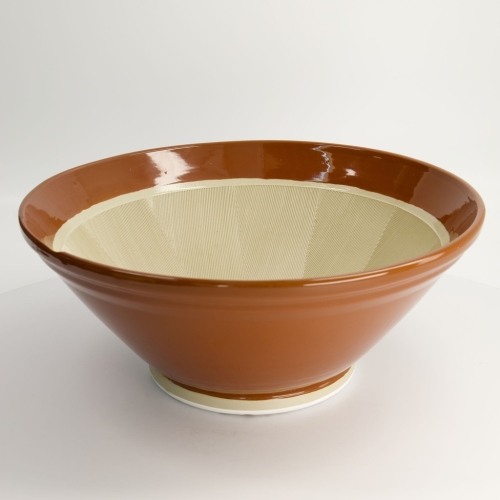 Japansk morter, Suribachi, Brun 36 cm