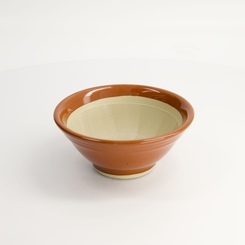 Japansk morter, Suribachi, brun 15,5 cm