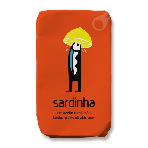 Sardiner i olivenolje, Sitron, 120 g - Sardinha