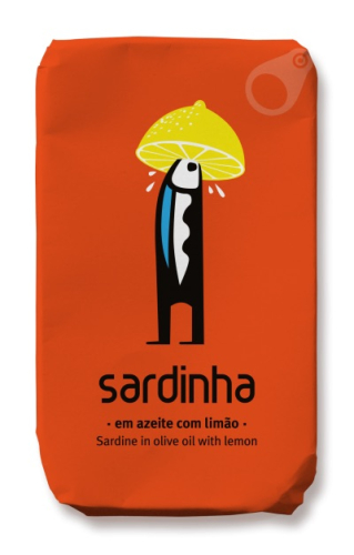 Sardiner i olivenolje, Sitron, 120 g - Sardinha