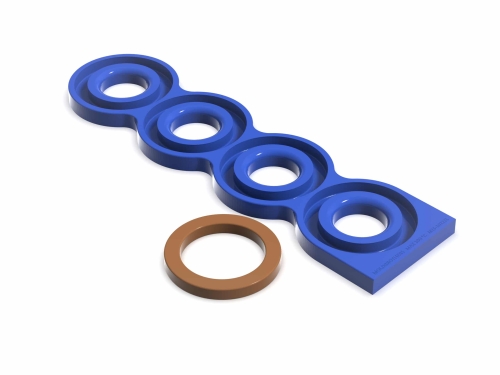 Silikonform, Straight Ring Mold - Moldbrothers