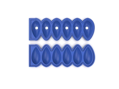 Silikonform, Quenelle Mold - Moldbrothers