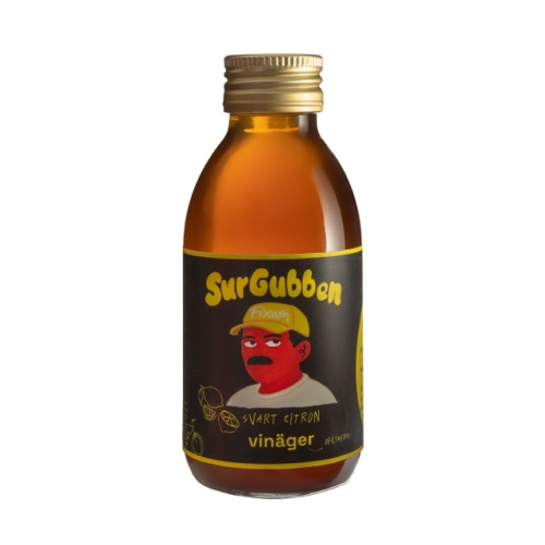 Svart sitroneddik, 145 ml - Surgubben