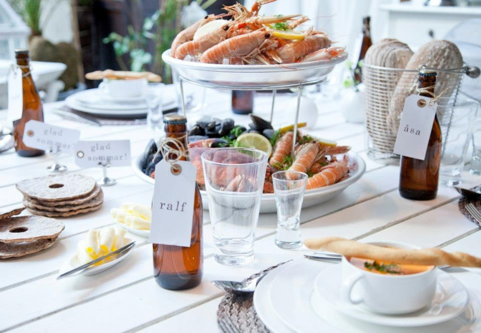 Skalldyrfat i aluminium, rett - Agnelli