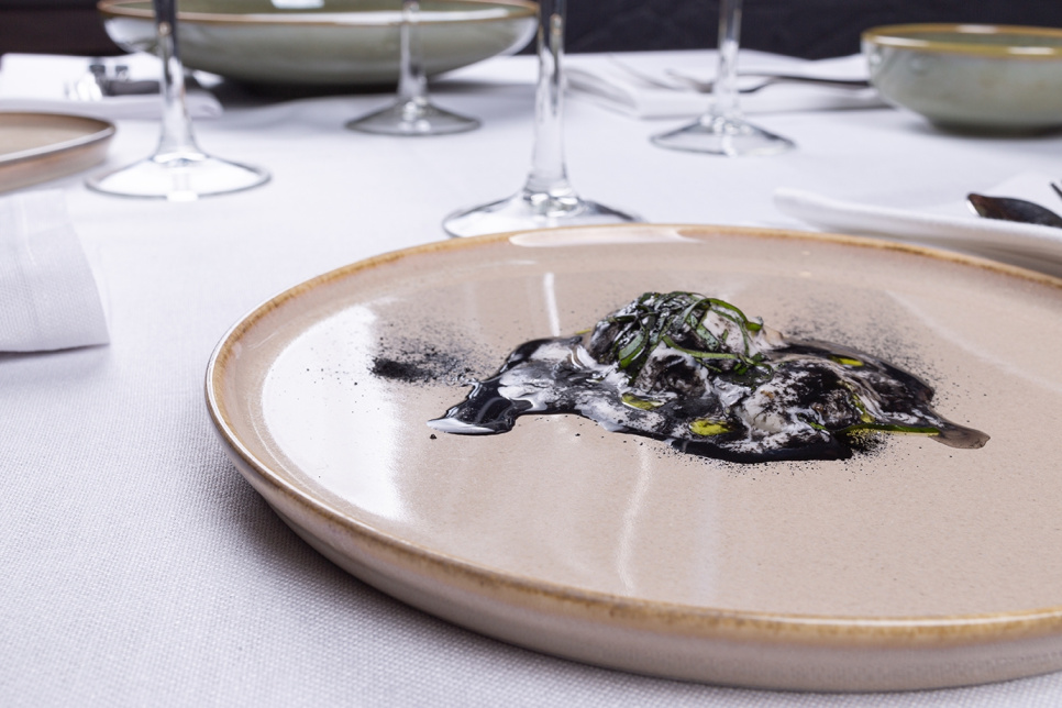 Hygge Tallerken, flat D22cm, Sand - Bonna