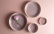 Dyp tallerken 18 cm, Pink pott- Bonna
