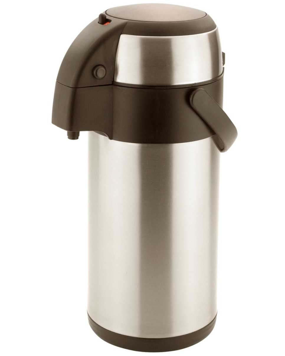 Gresskarkrukke i rustfritt stål, 2,5 l - Patina i gruppen Te og kaffe / Kaffetilbehør / Pumpetermos hos The Kitchen Lab (1069-31778)