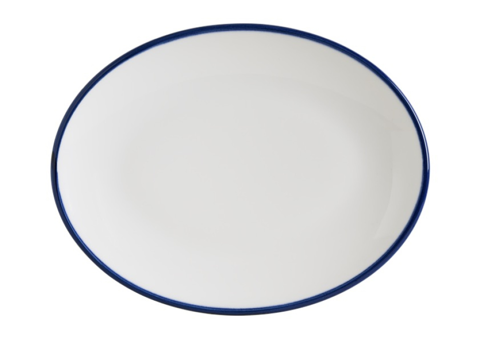 Tallerken 31 x 24 cm, Gourmet Linea Blue - Bonna i gruppen Borddekking / Tallerkener, Skåler & Fat / Fat hos The Kitchen Lab (1069-31831)