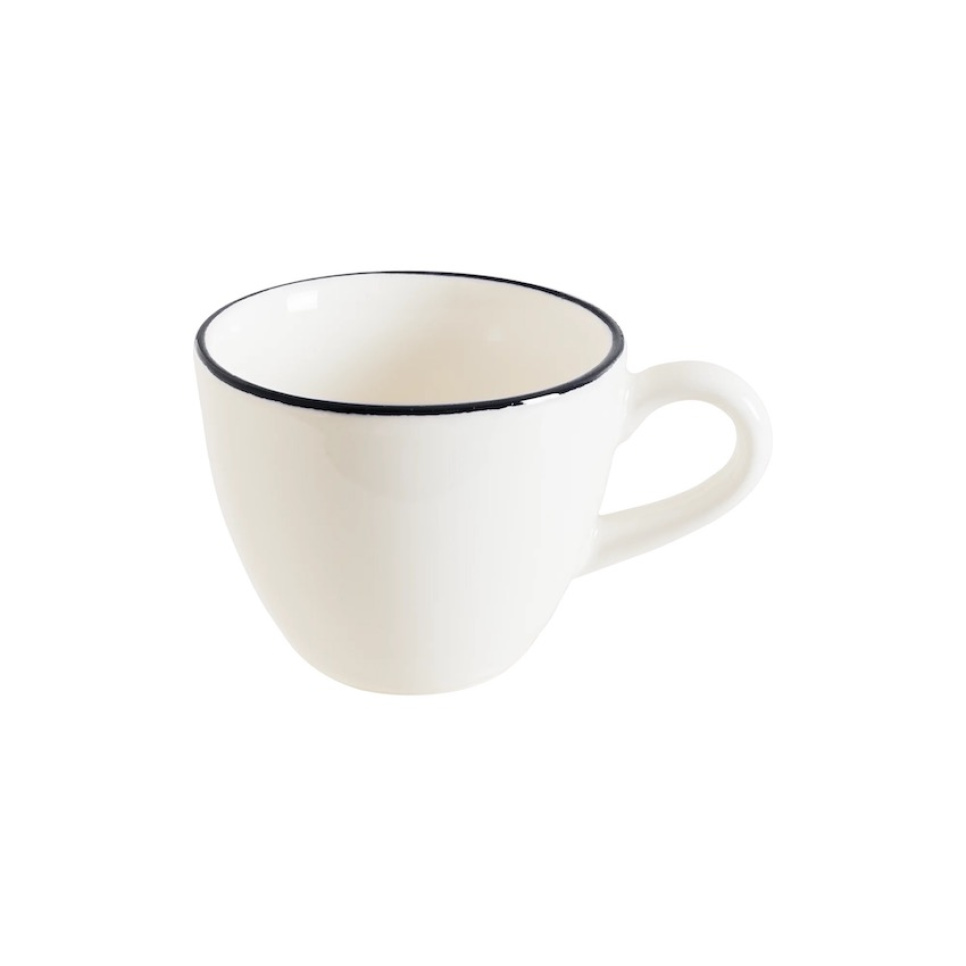 Espressokopp 8cl, Rita Linea Black - Bonna i gruppen Te og kaffe / Kaffetilbehør / Kaffekopper hos The Kitchen Lab (1069-31834)