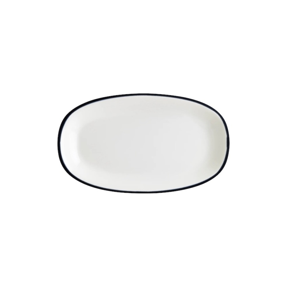Fat 15 x 8,5 cm, Gourmet Linea Black - Bonna i gruppen Borddekking / Tallerkener, Skåler & Fat / Fat hos The Kitchen Lab (1069-31835)