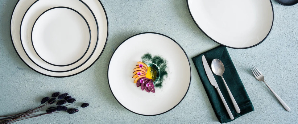 Tønne 19 x 11 cm, Gourmet Linea Black - Bonna